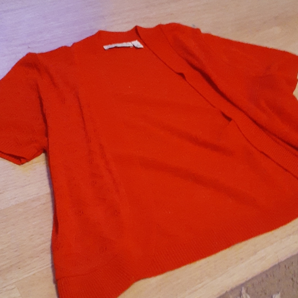 Red cardigan - Picture 3 of 3